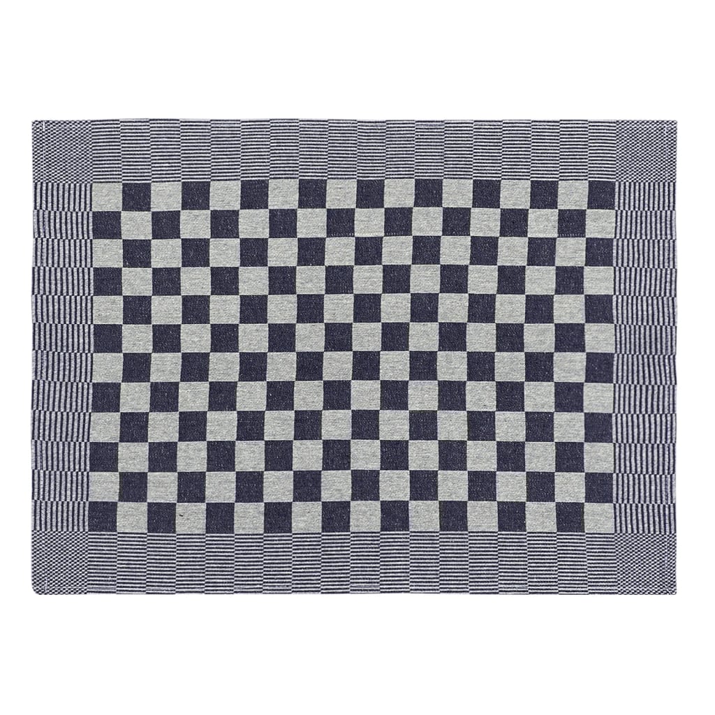 Vidaxl Küchentücher 50 St 50x70 cm Baumwollblau und Weiß