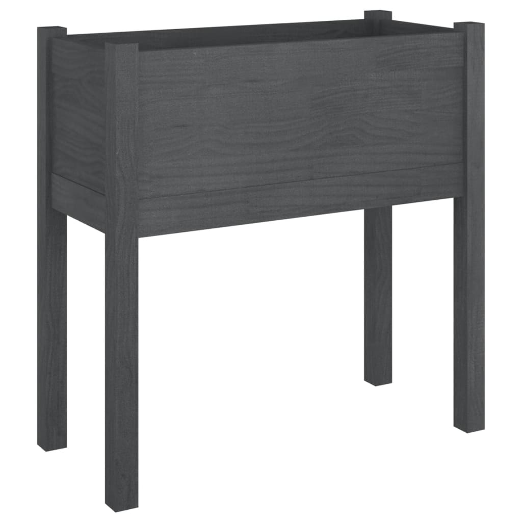 VIDAXL -Planungsbox 70x31x70 cm Festkiefergrau