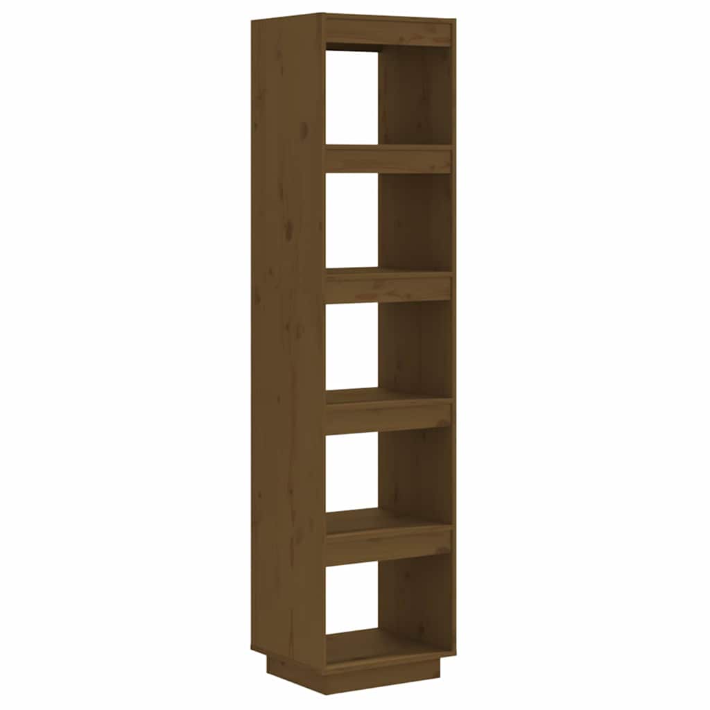Vidaxl boekenkast kamerscherm 40x35x167 cm grenenhout honingbruin