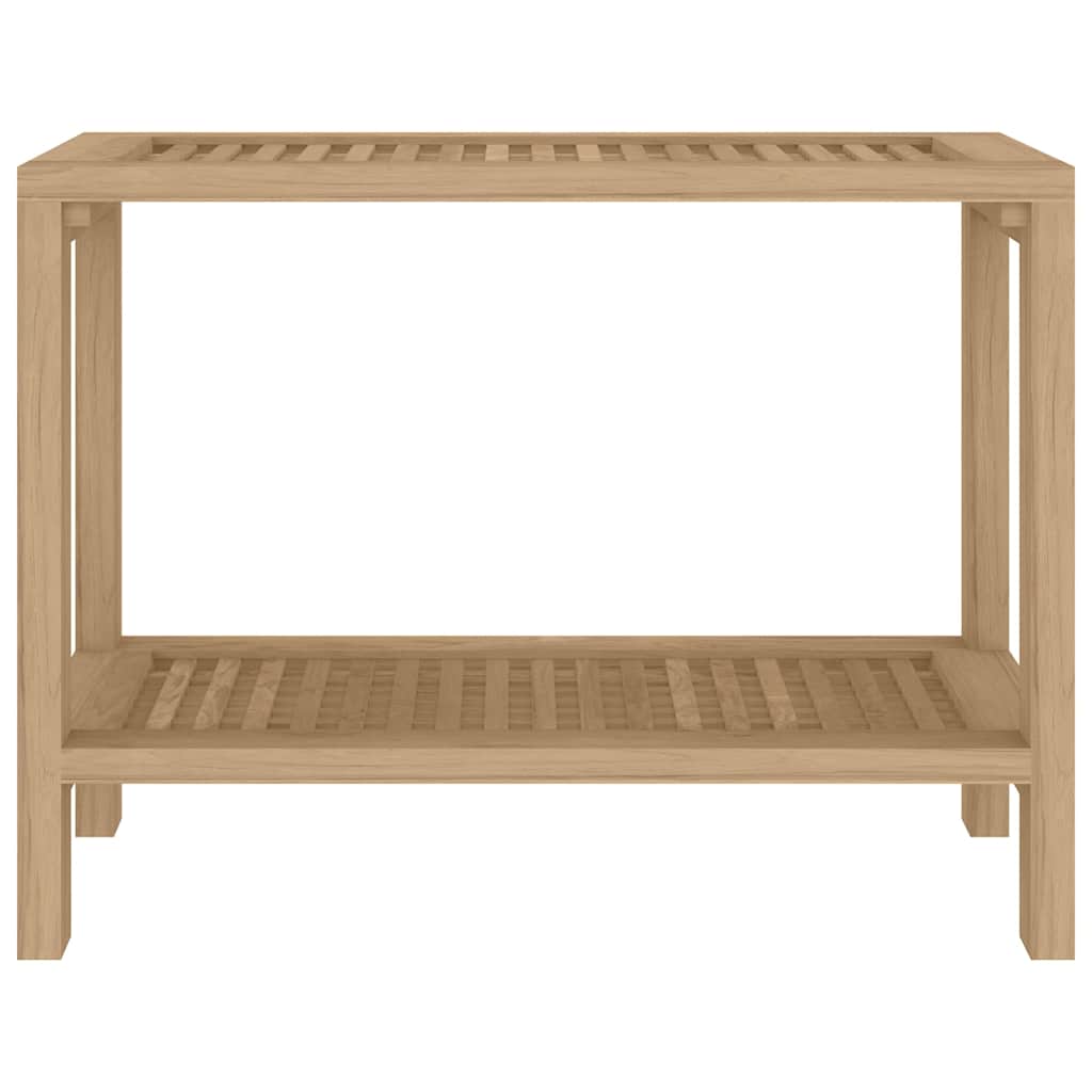 Vidaxl Badezimmer Tabelle 60x30x45 cm Solid Teak