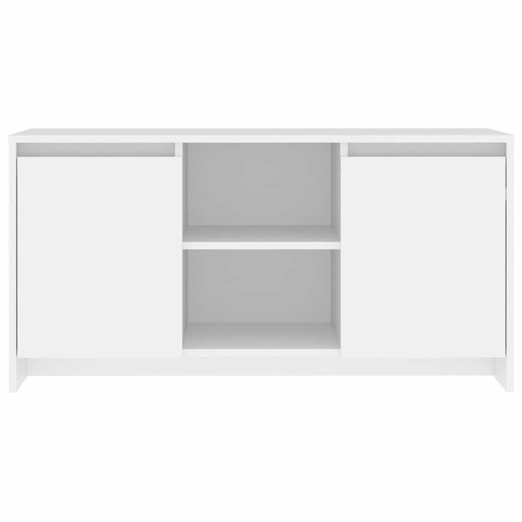 Vidaxl tv-meubel 102x37,5x52,5 cm bewerkt hout wit