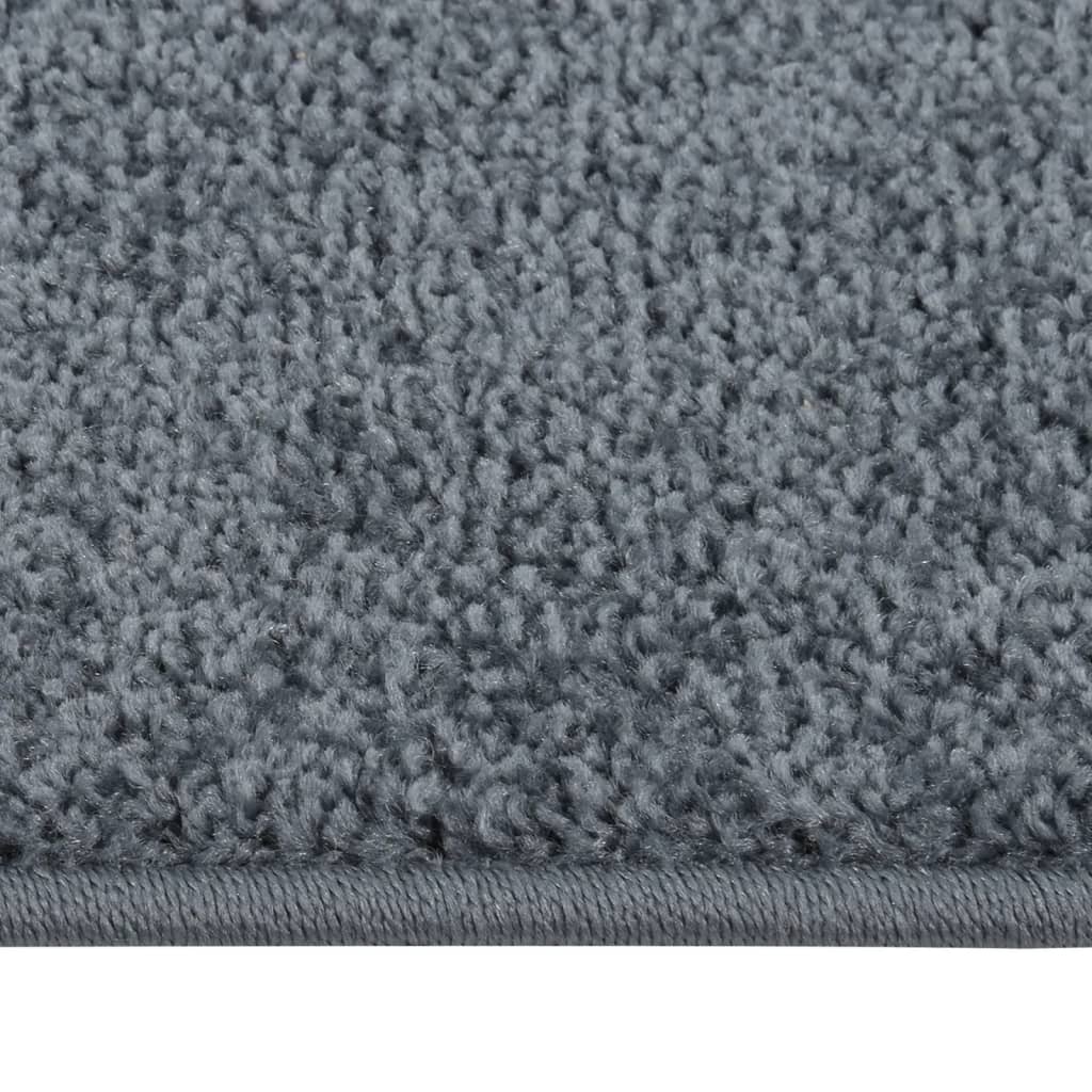Vidaxl Teppich Kortpolig 120x170 cm Anthrazit -ausgelöst