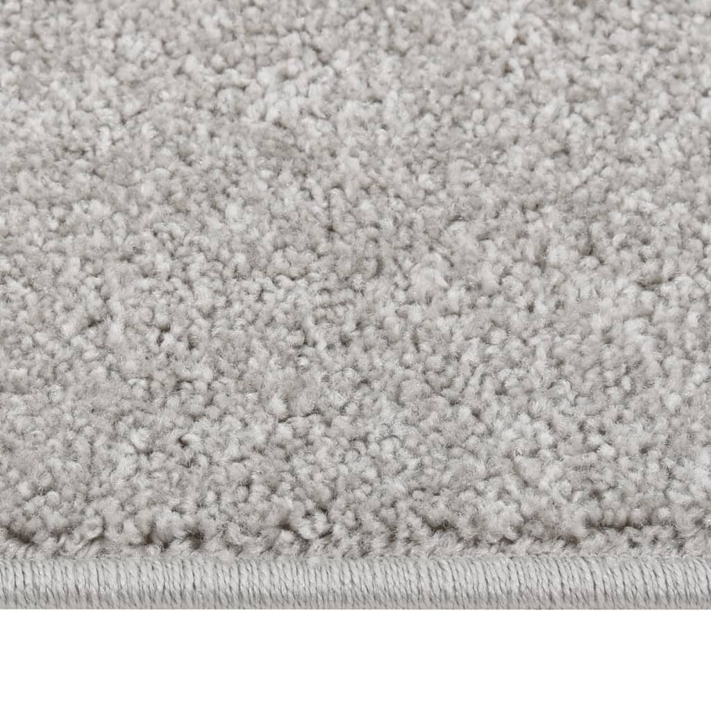 Vidaxl Teppich Kortpolig 120x170 cm hellgrau