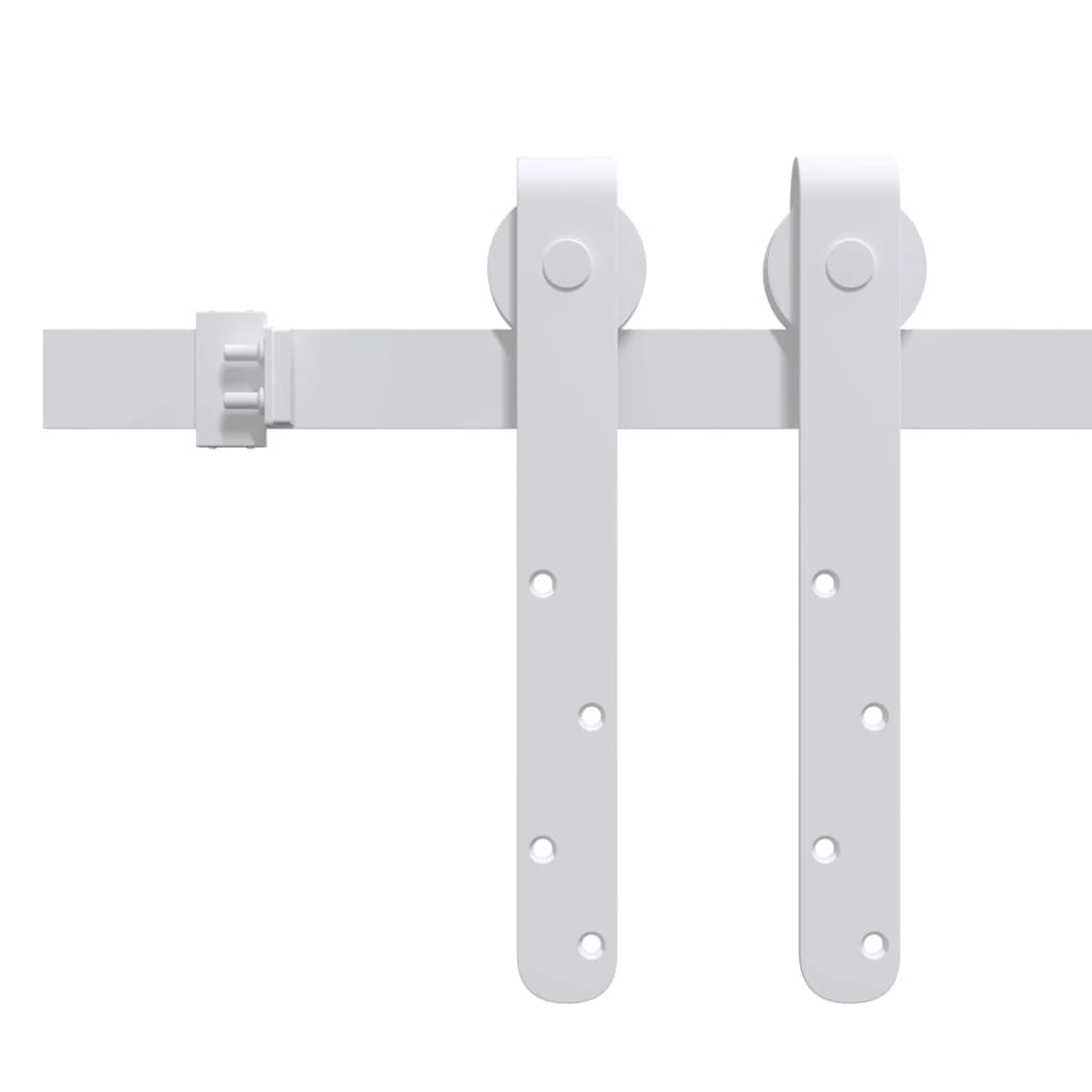 VIDAXL -Suspension für Mini -Skiver -Tür 152 cm Kohlenstoffstahl weiß