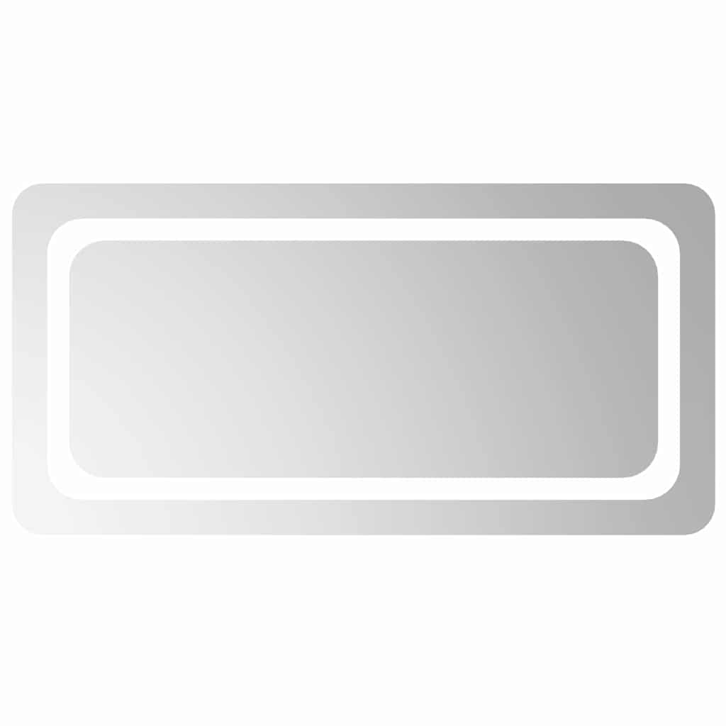 Vidaxl badkamerspiegel led 80x40 cm