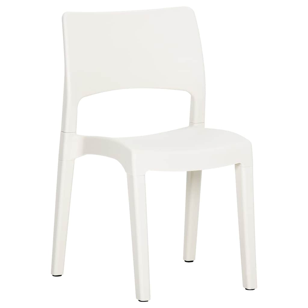 Vidaxl tuinstoelen 2 st polypropeen wit