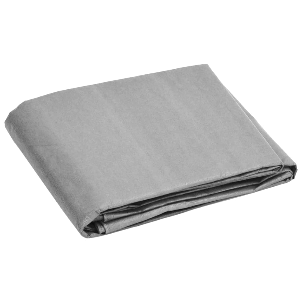 VIDAXL -Gerät 180 g m² 4x5 M HDPE Grau
