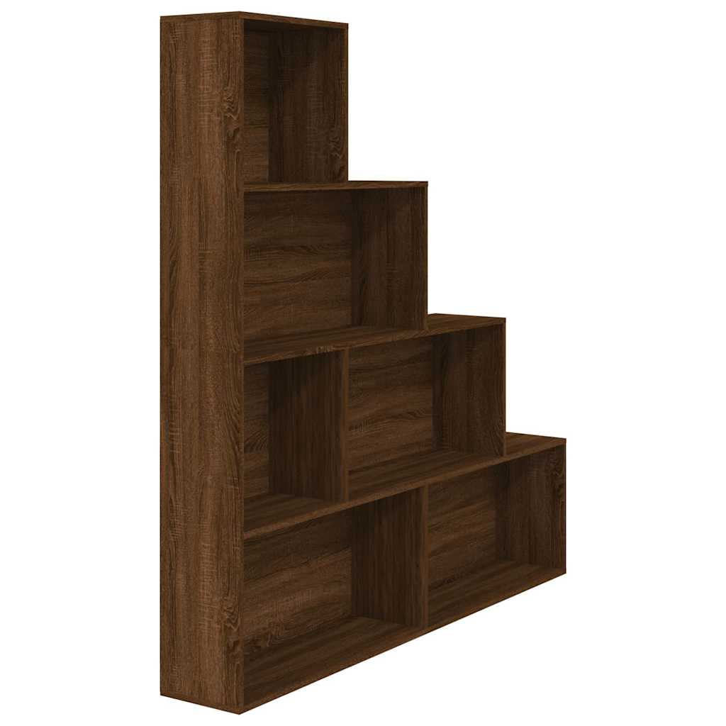 Vidaxl boekenkast 155x24x160 cm bruin eikenkleur
