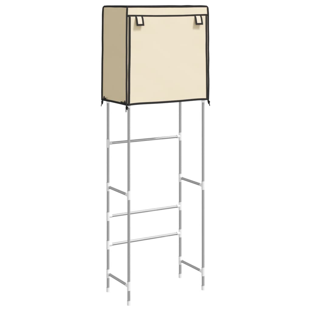 Vidaxl Toilett 2-Schicht 56x30x170 cm Eisen-cremefarben