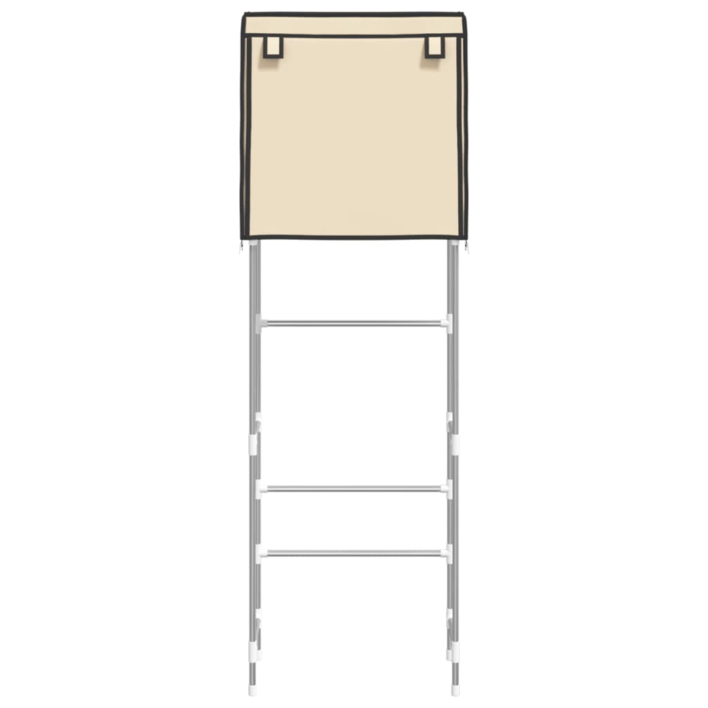 Vidaxl Toilett 2-Schicht 56x30x170 cm Eisen-cremefarben