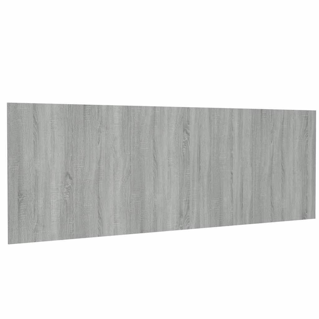 Vidaxl hoofdbord wandmodel 240x1,5x80 cm bewerkt hout grijs sonoma