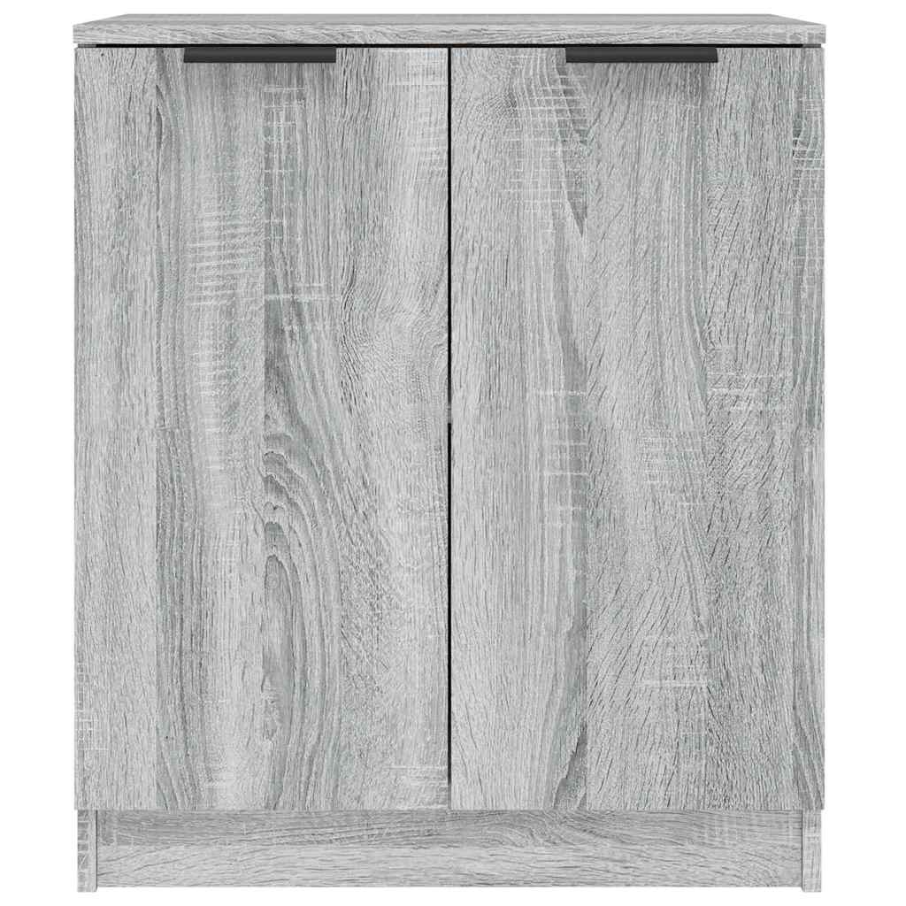 Vidaxl dressoir 60x30x70 cm bewerkt hout grijs sonoma eiken
