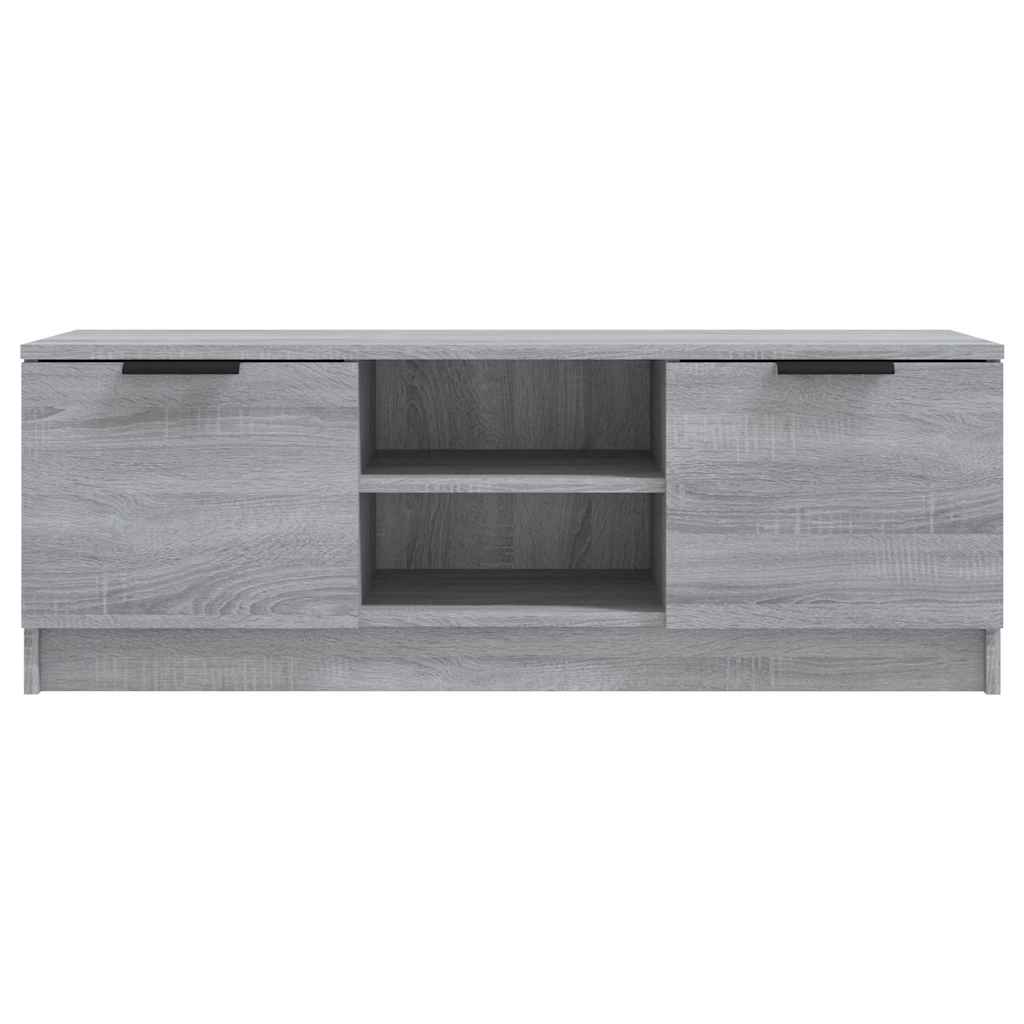 Vidaxl tv-meubel 102x35x36,5 cm bewerkt hout grijs sonoma eikenkleurig