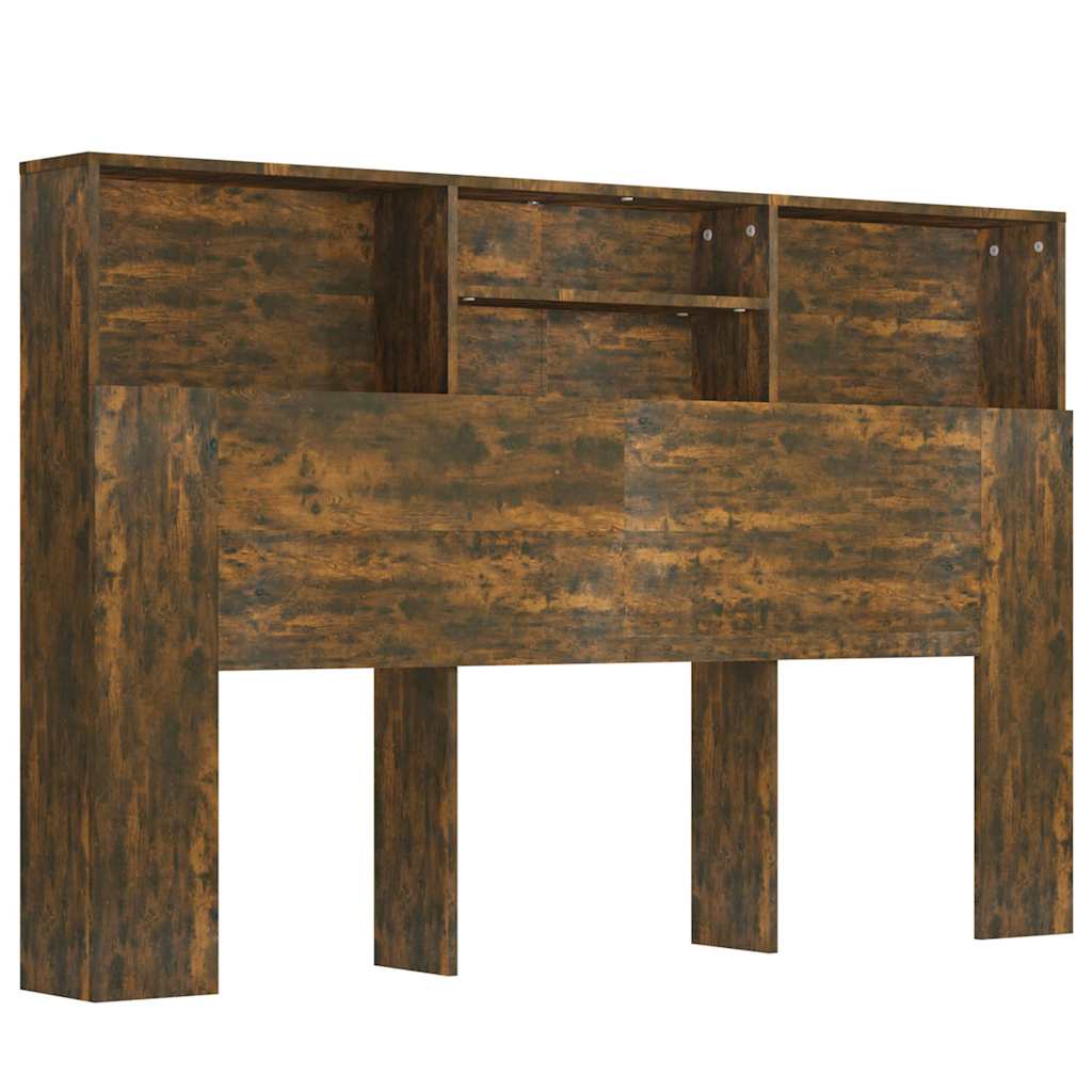 Vidaxl hoofdbordkast 160x19x103,5 cm gerookt eikenkleurig