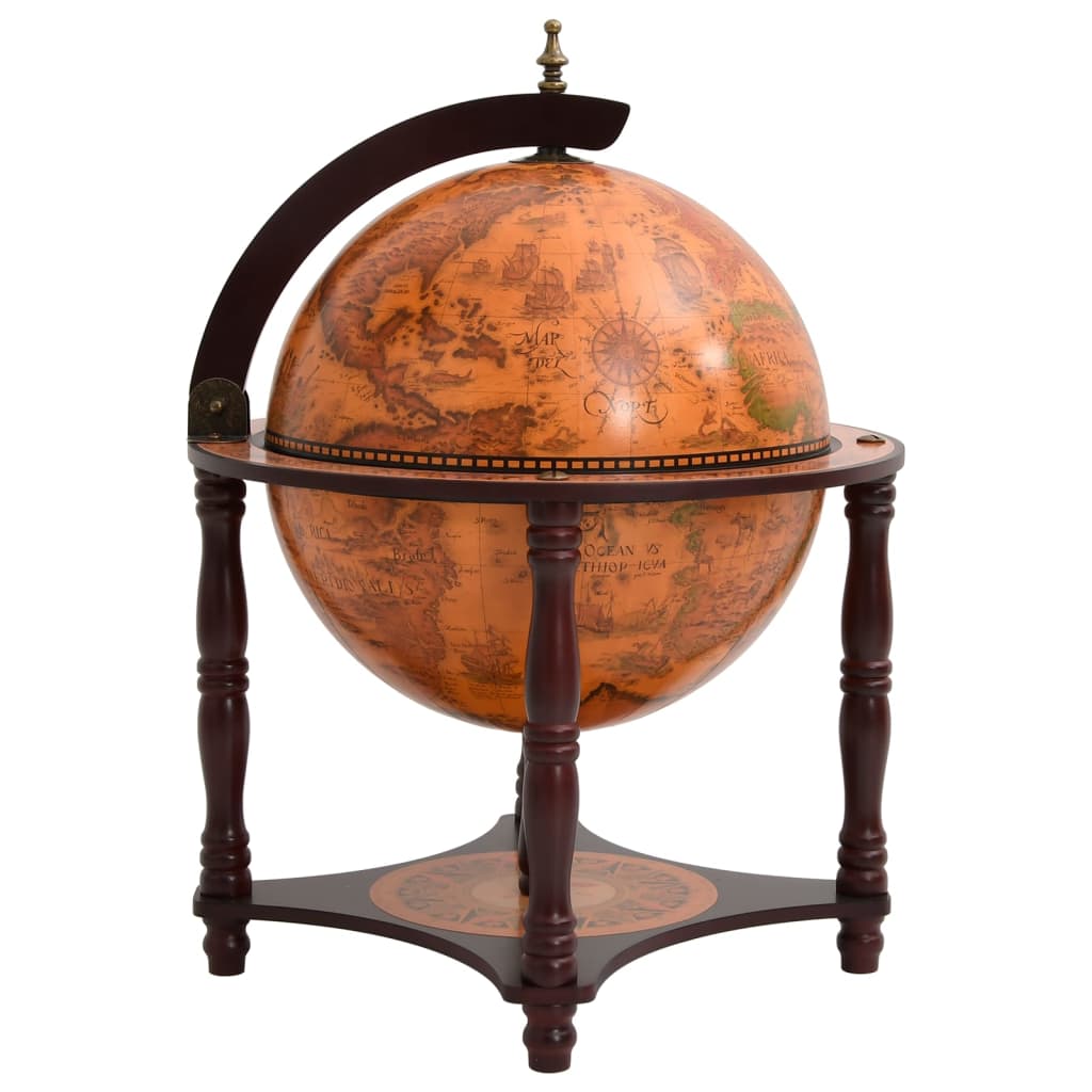 Vidaxl globebar massief eucalyptushout bruin