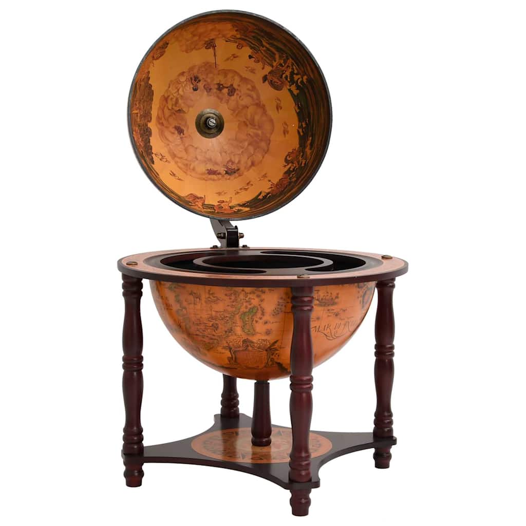 Vidaxl globebar massief eucalyptushout bruin