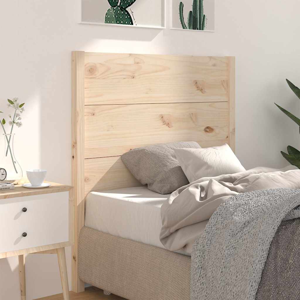Vidaxl hoofdbord 96x4x100 cm massief grenenhout