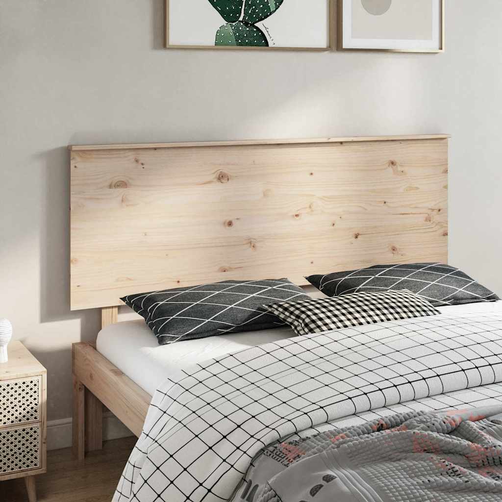 Vidaxl hoofdbord 164x6x82,5 cm massief grenenhout