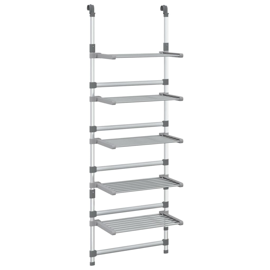 VidaXL Wäscheständer 5-lagiges hängendes Aluminium
