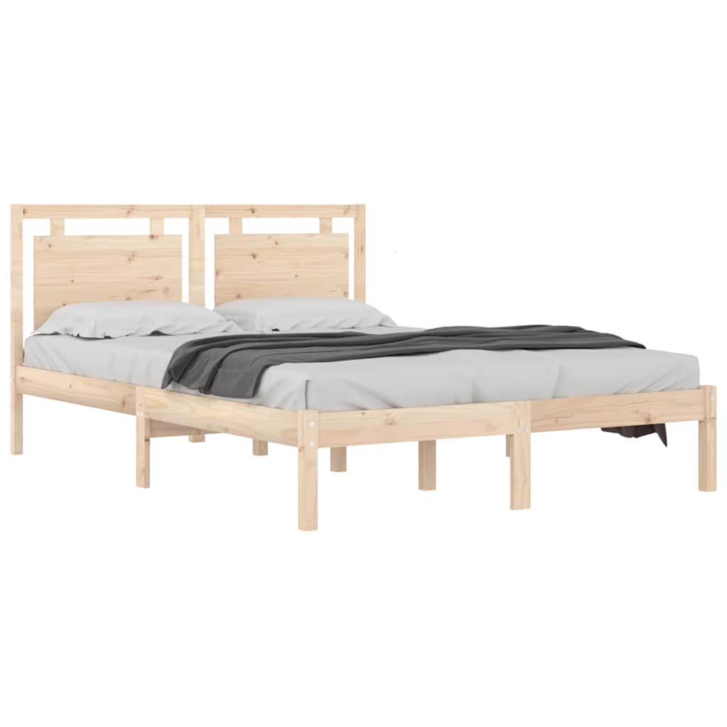 Vidaxl bedframe massief hout 120x200 cm
