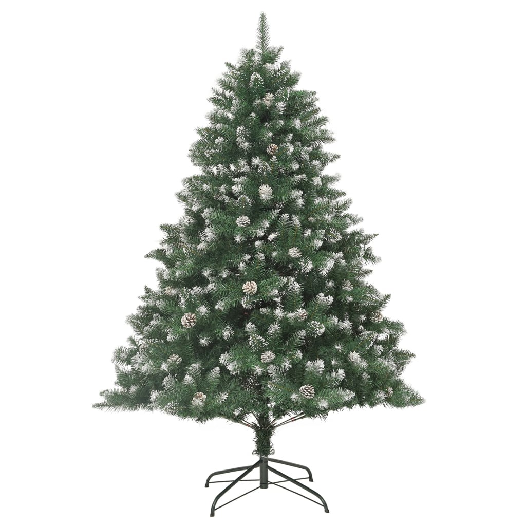 Vidaxl kunstkerstboom met standaard 210 cm pvc