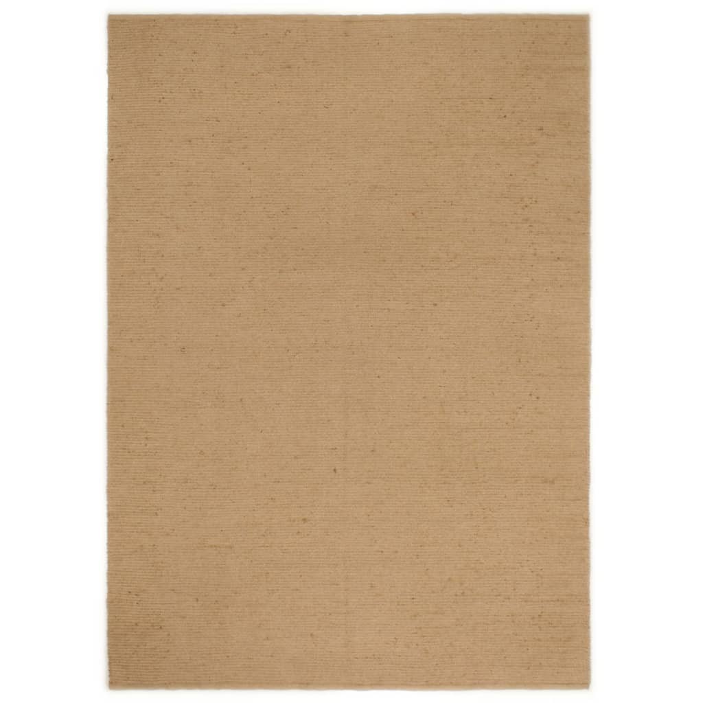 Vidaxl Rug Loop Pool handgefertigt 80x160 cm Jute und Baumwolle