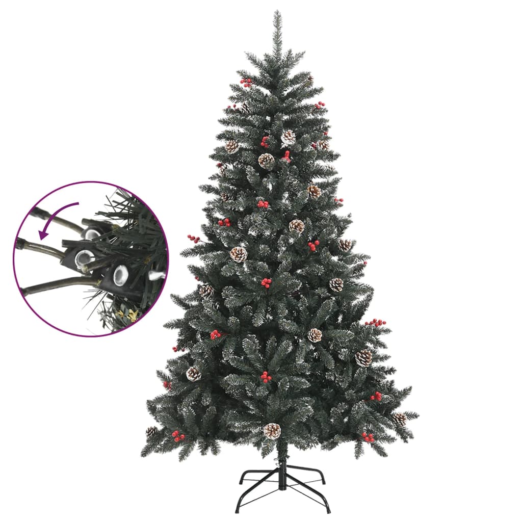 Vidaxx künstlicher Weihnachtsbaum mit Standard 150 cm PVC grün