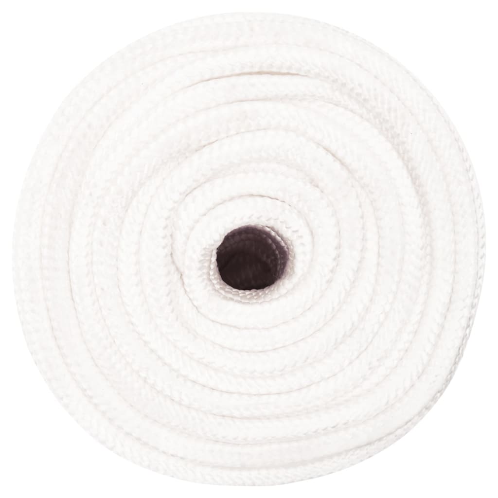 Vidaxl Bootsseil 14 mm 100 m Polypropylen massiv weiß