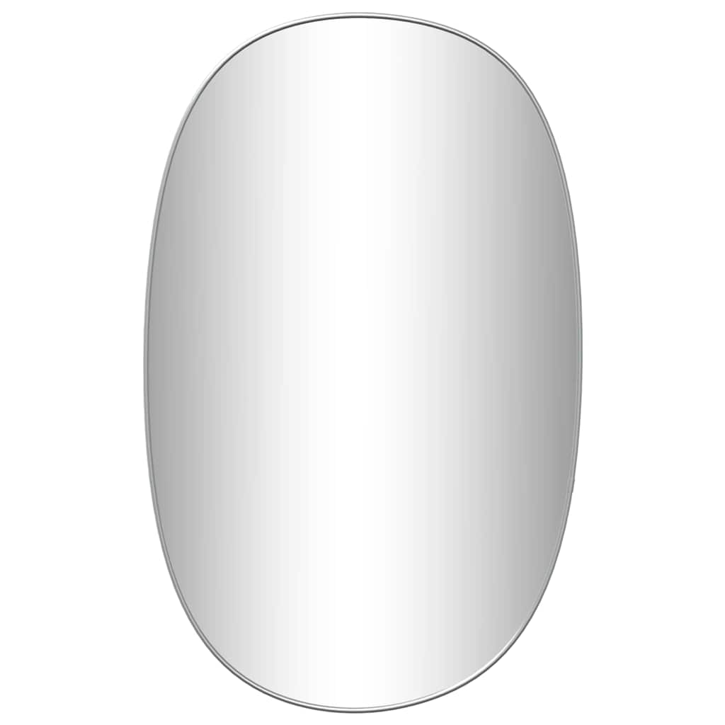Vidaxl Wandspiegel 70x45 cm silberfarben