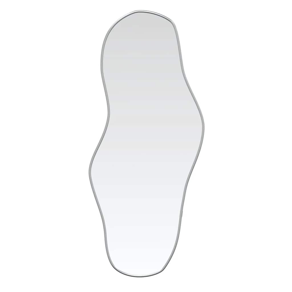Vidaxx Wandspiegel 80x35 cm silberfarben