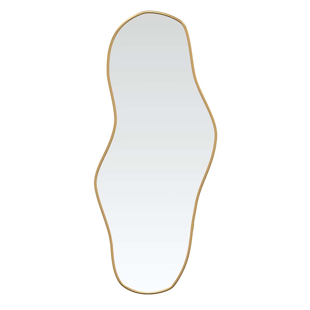 Vidaxx Wandspiegel 80x35 cm goldfarben