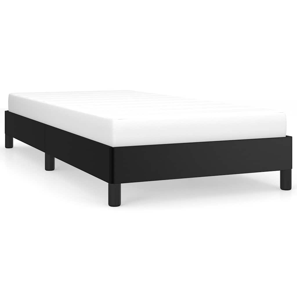 Vidaxl bedframe kunstleer zwart 90x200 cm