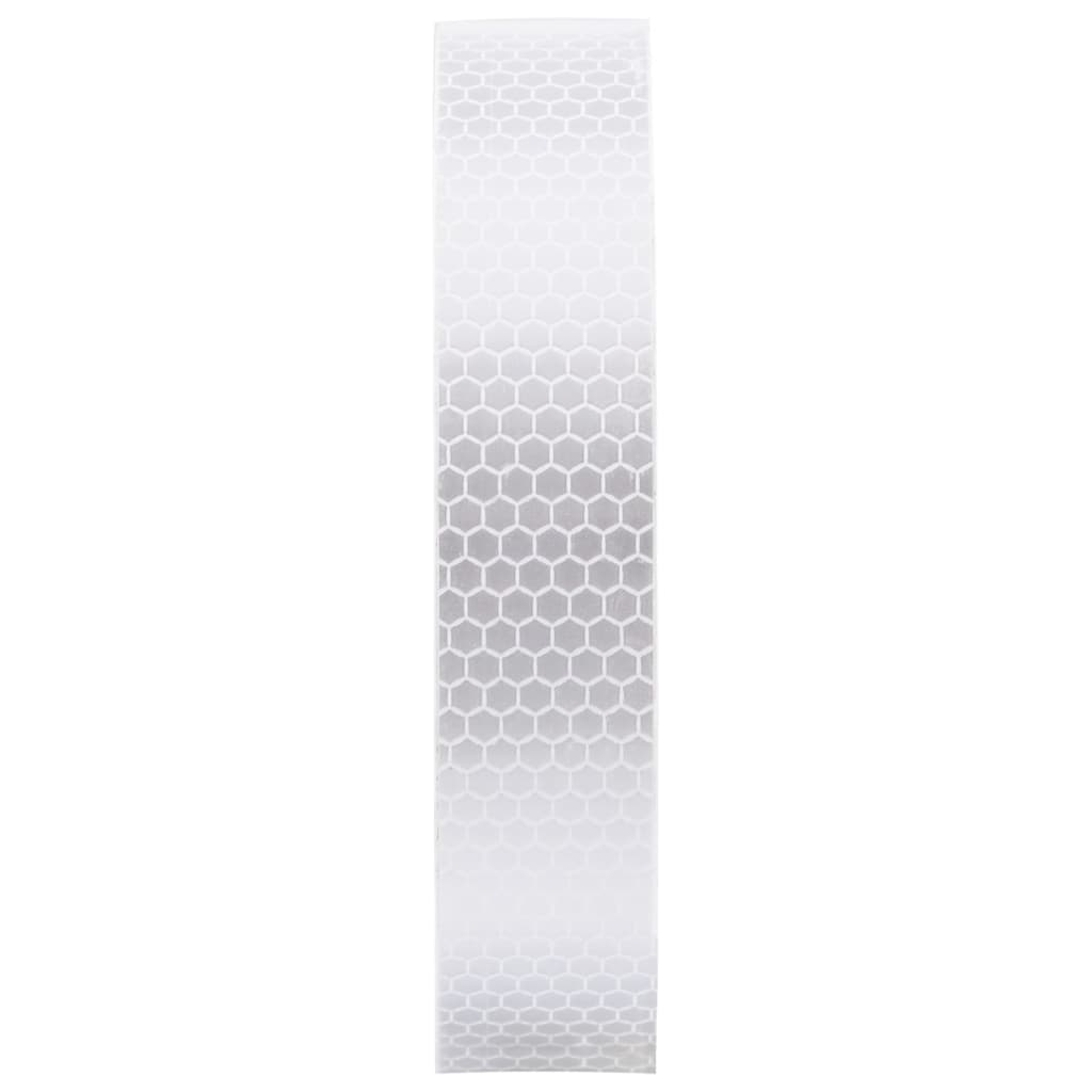 Vidaxx Reflexband 2,5 cm x 20 m PVC weiß