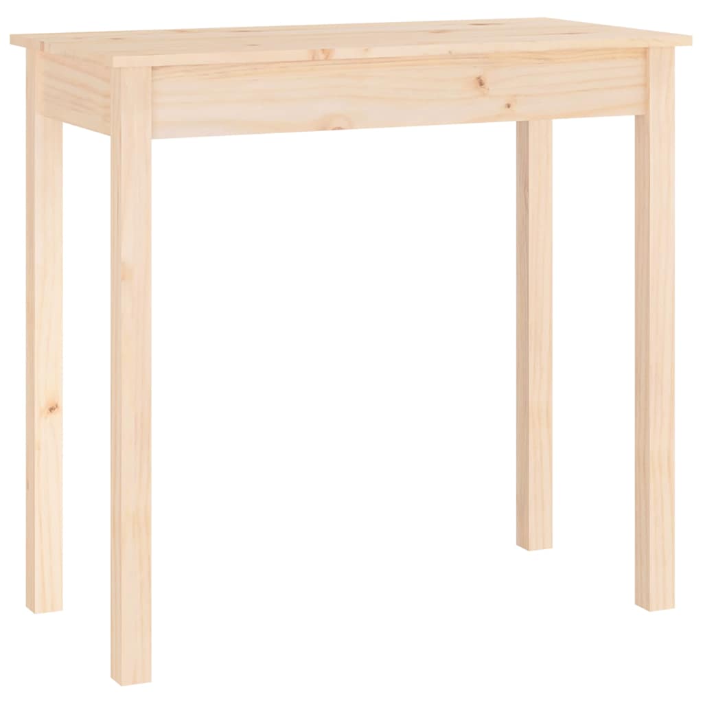 Vidaxl wandtafel 80x40x75 cm massief grenenhout