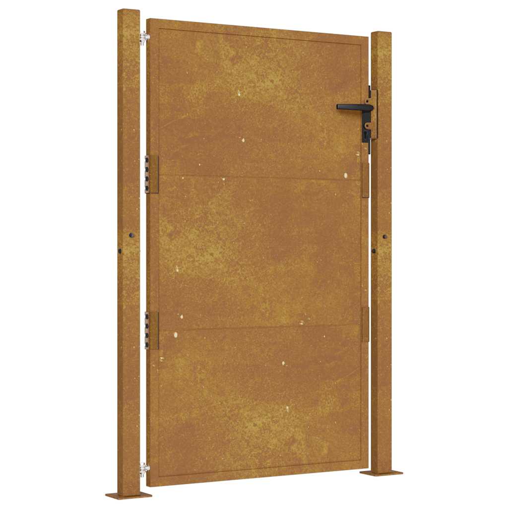 VIDAXL -Anschluss 105x155 cm Corten Stahl