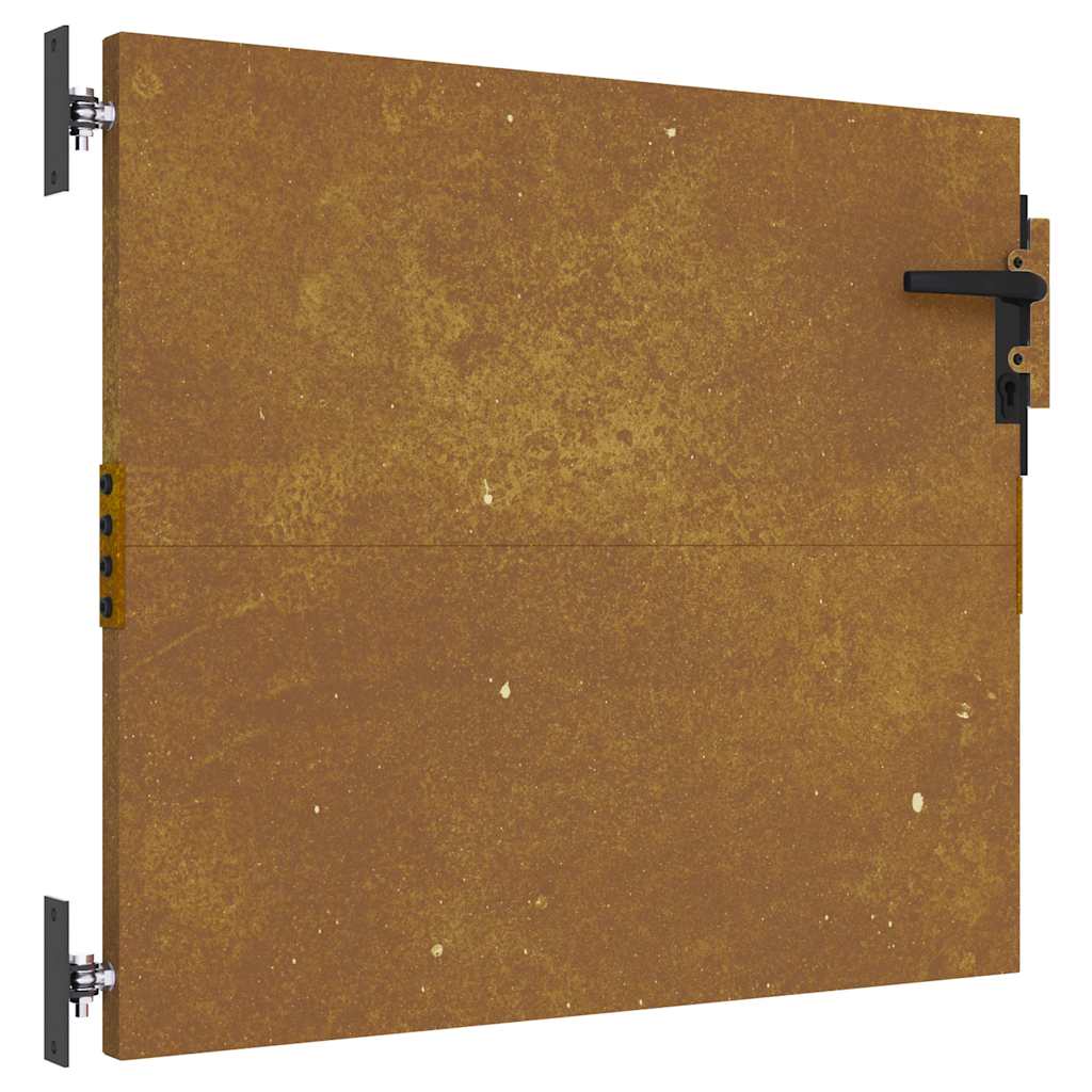 Vidaxl Poort 85x100 cm Baumdesign Cortenstaal