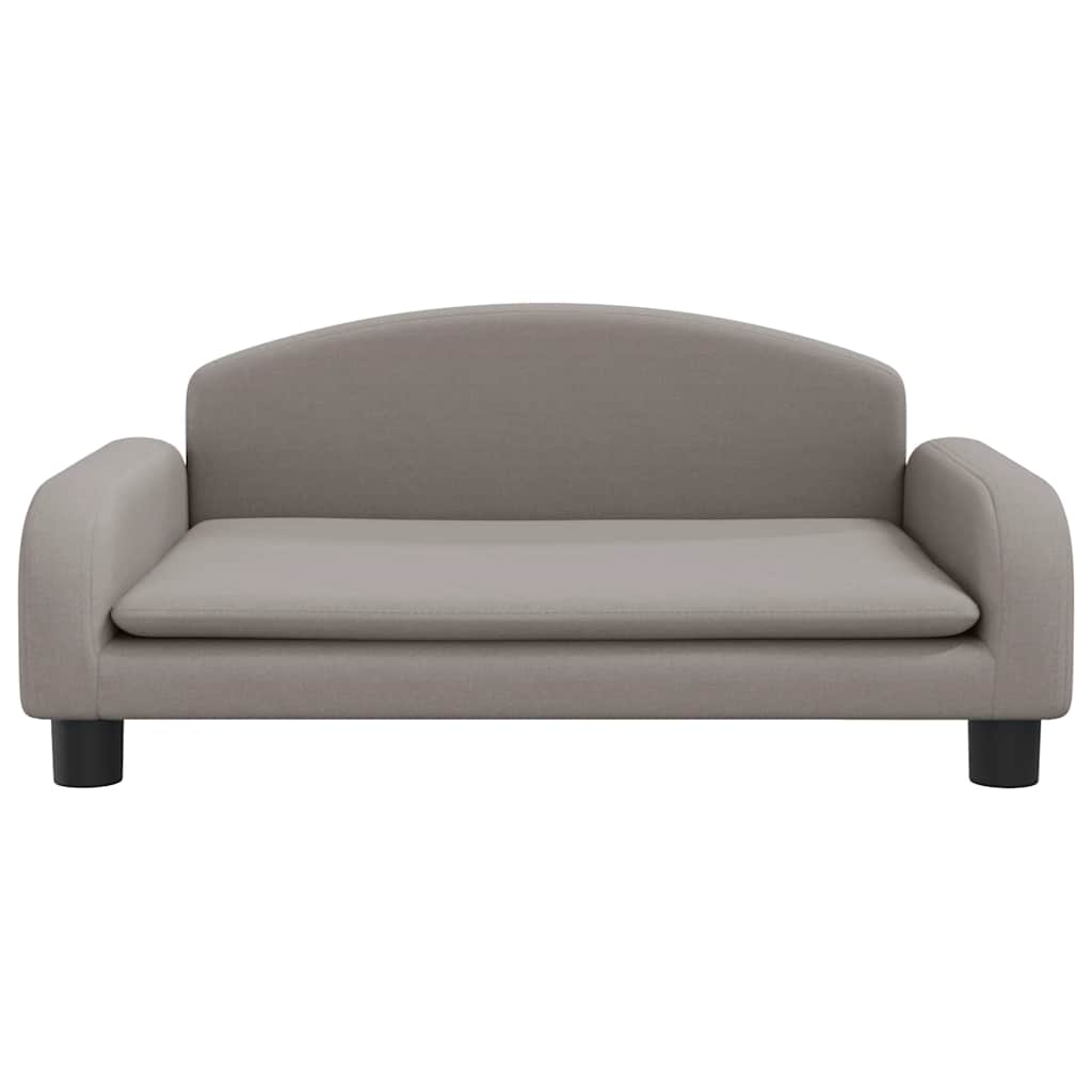 VidaXL Hundebett 70x45x30 cm Stoff Taupe