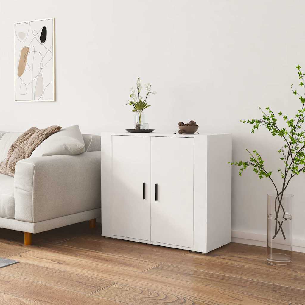 Vidaxl dressoir 80x33x70 cm bewerkt hout wit
