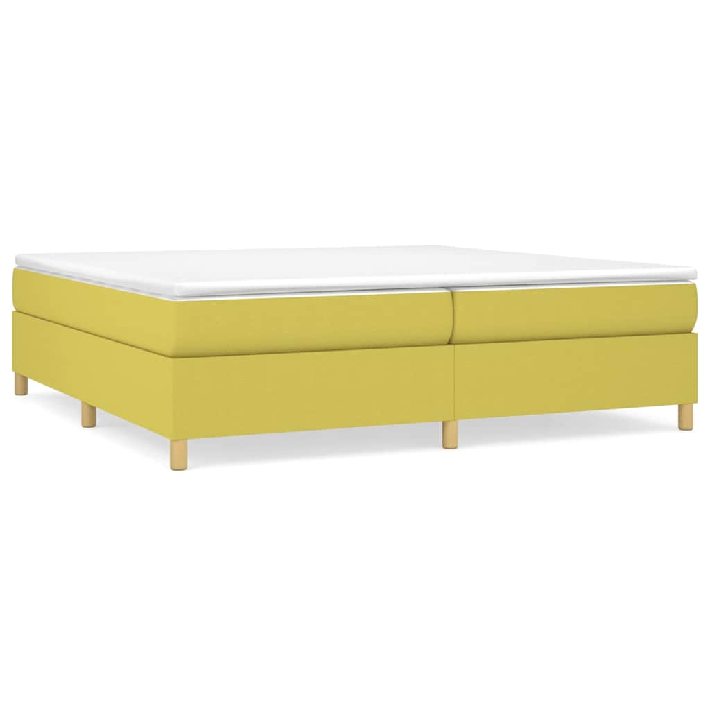 Vidaxl boxspring bed 200x200 cm stof groen