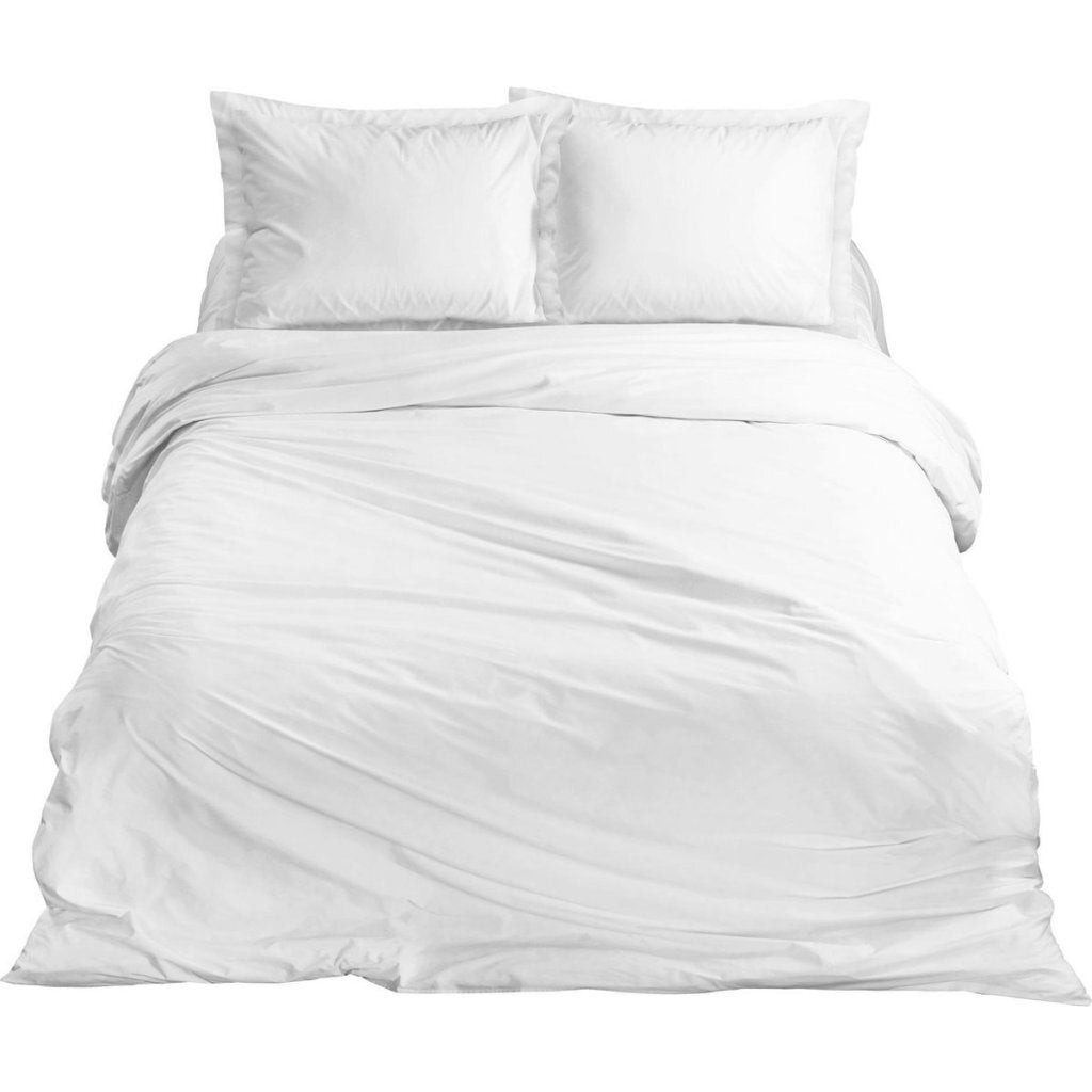 Ten Cate Baumwollsatin-Doppelbettbezug 240 x 200 220 cm weiß