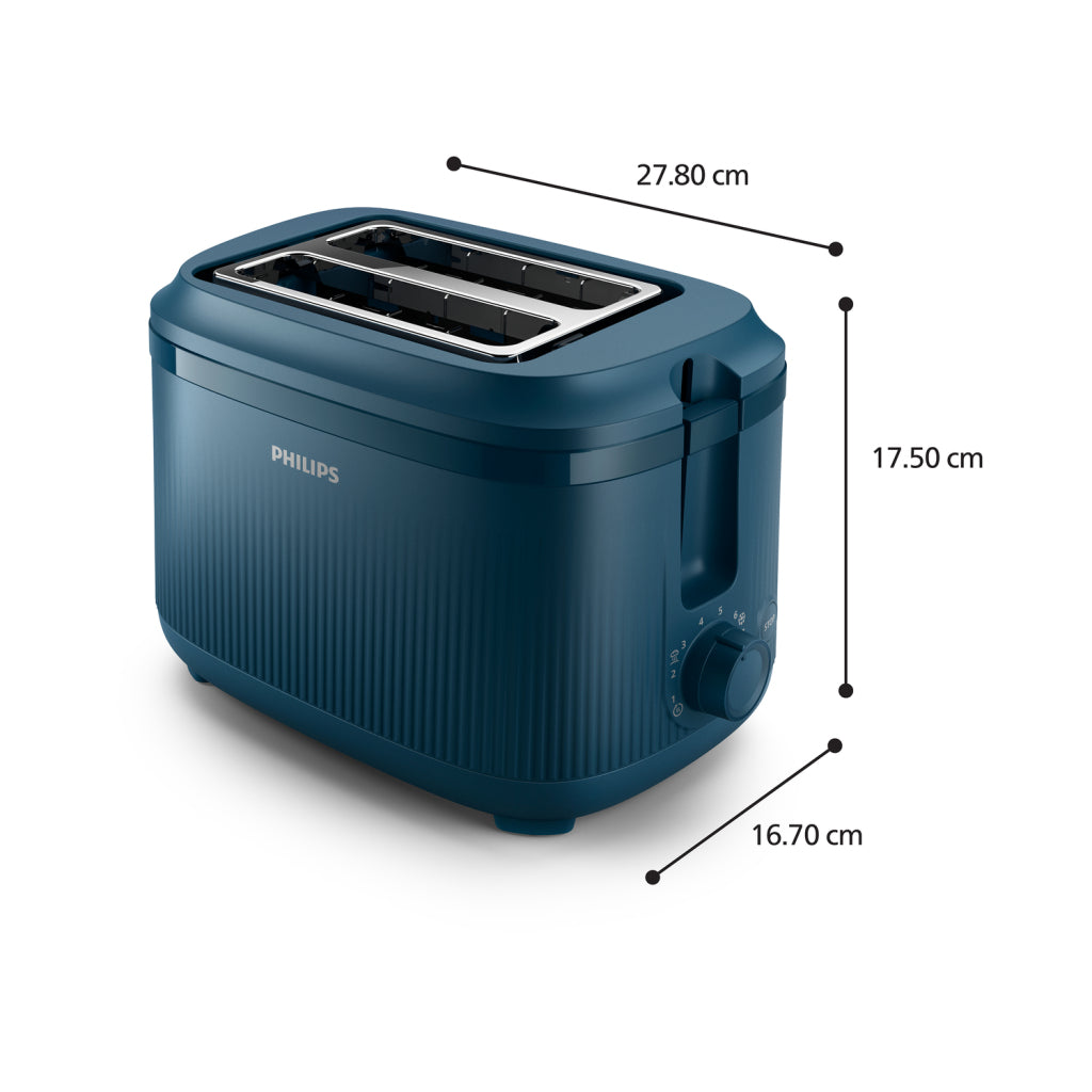 Philips HD2511 70 Toaster Elias Malibu Blau