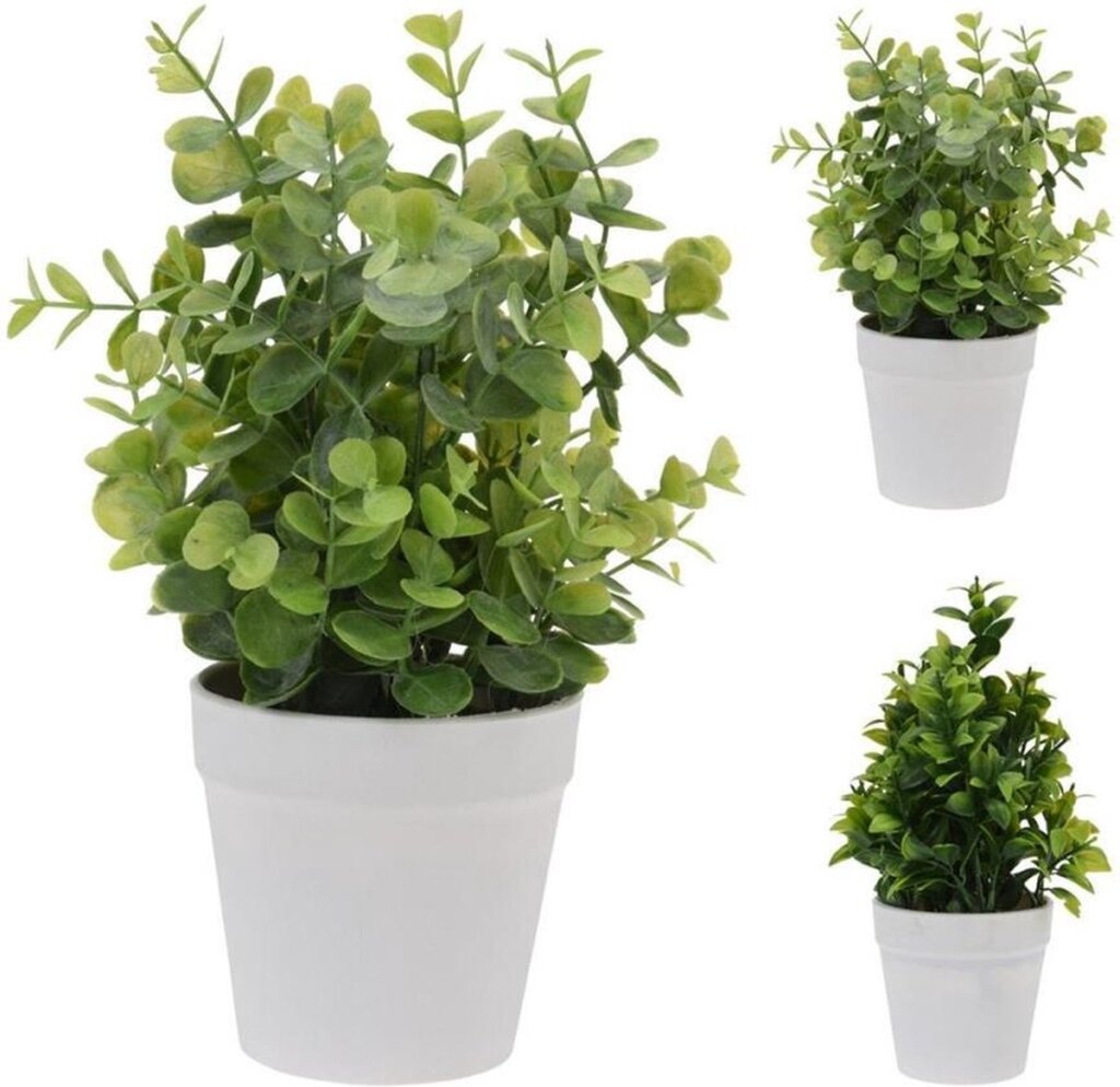 Sonstige Kunstpflanze im Blumentopf grün 25cm