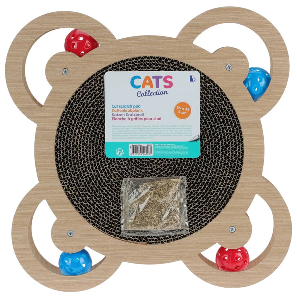 Haustiersammlung Katze Cabat 35x35x5 cm Naturel