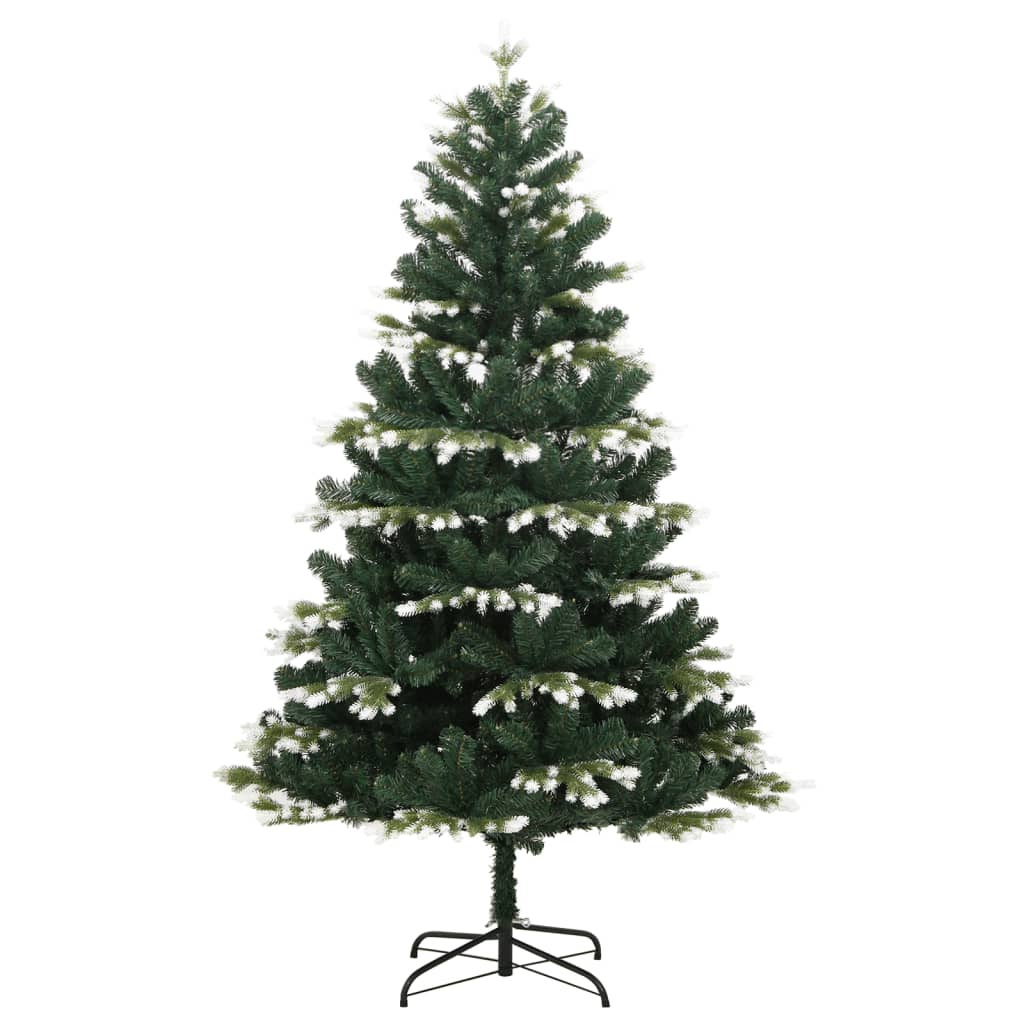 Vidaxx künstlicher Weihnachtsbaum mit Scharnieren und Schnee 150 cm