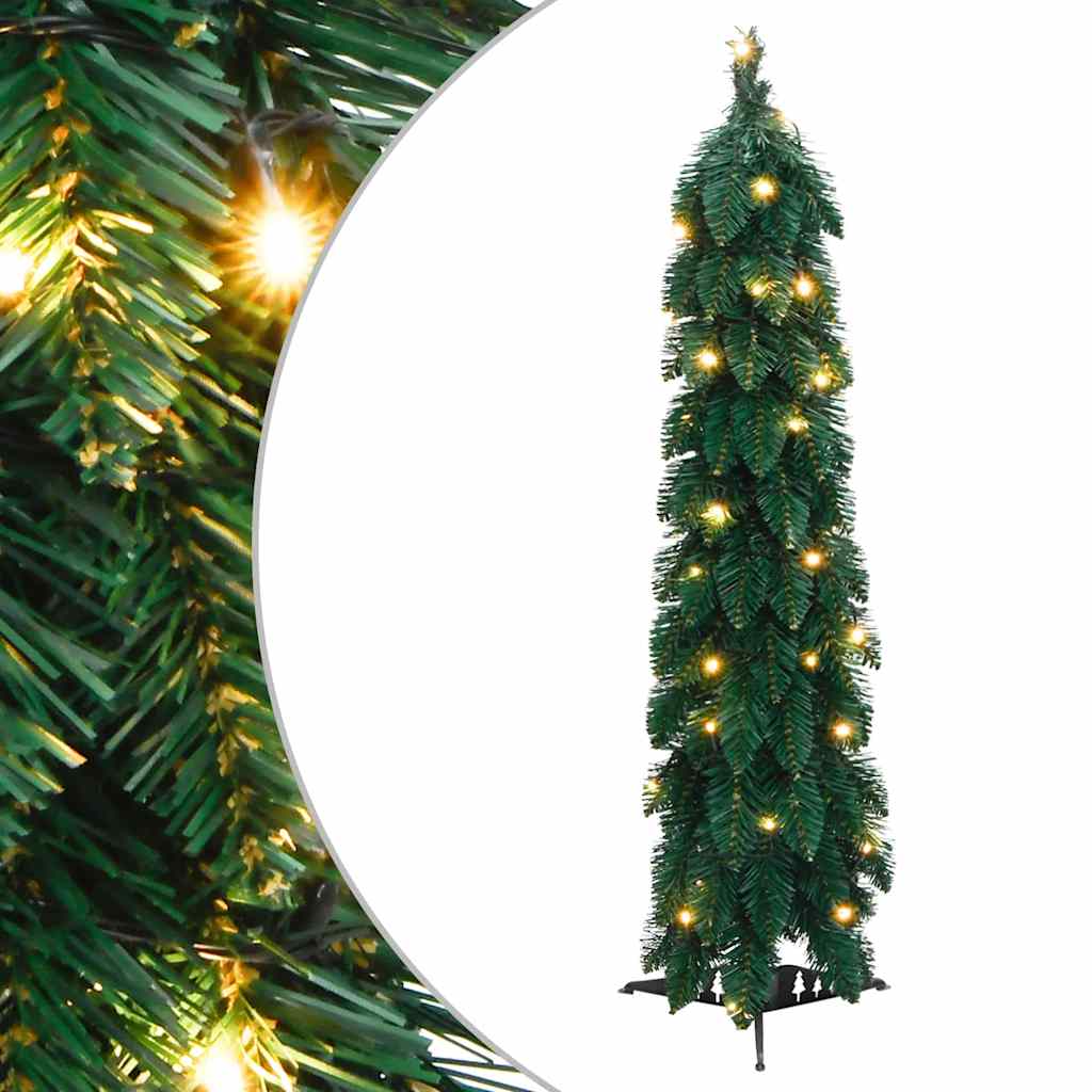 VidaXL Künstlicher Weihnachtsbaum mit Beleuchtung 45 LEDs 90 cm