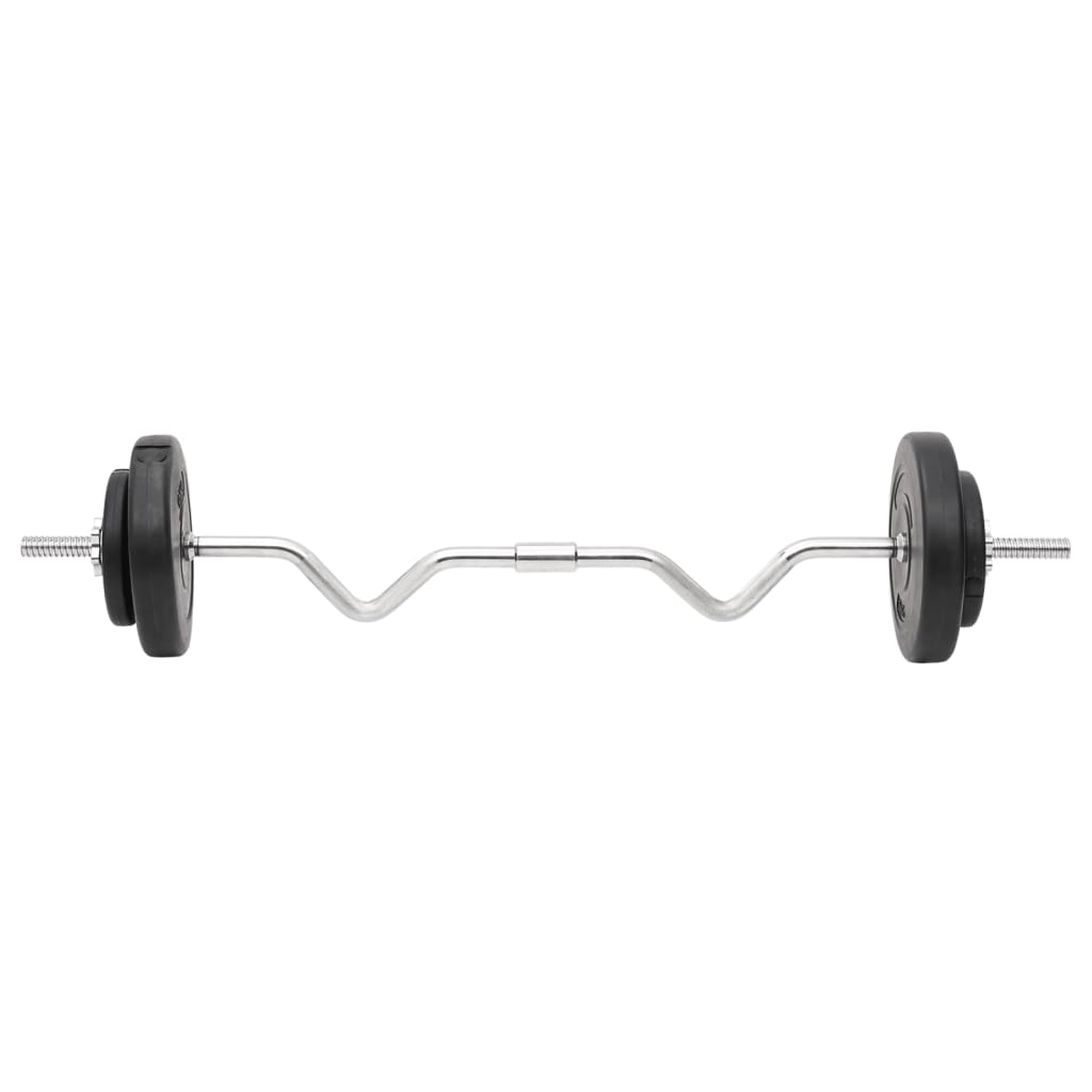 VidaXL Hantelset mit Gewichten 60 kg