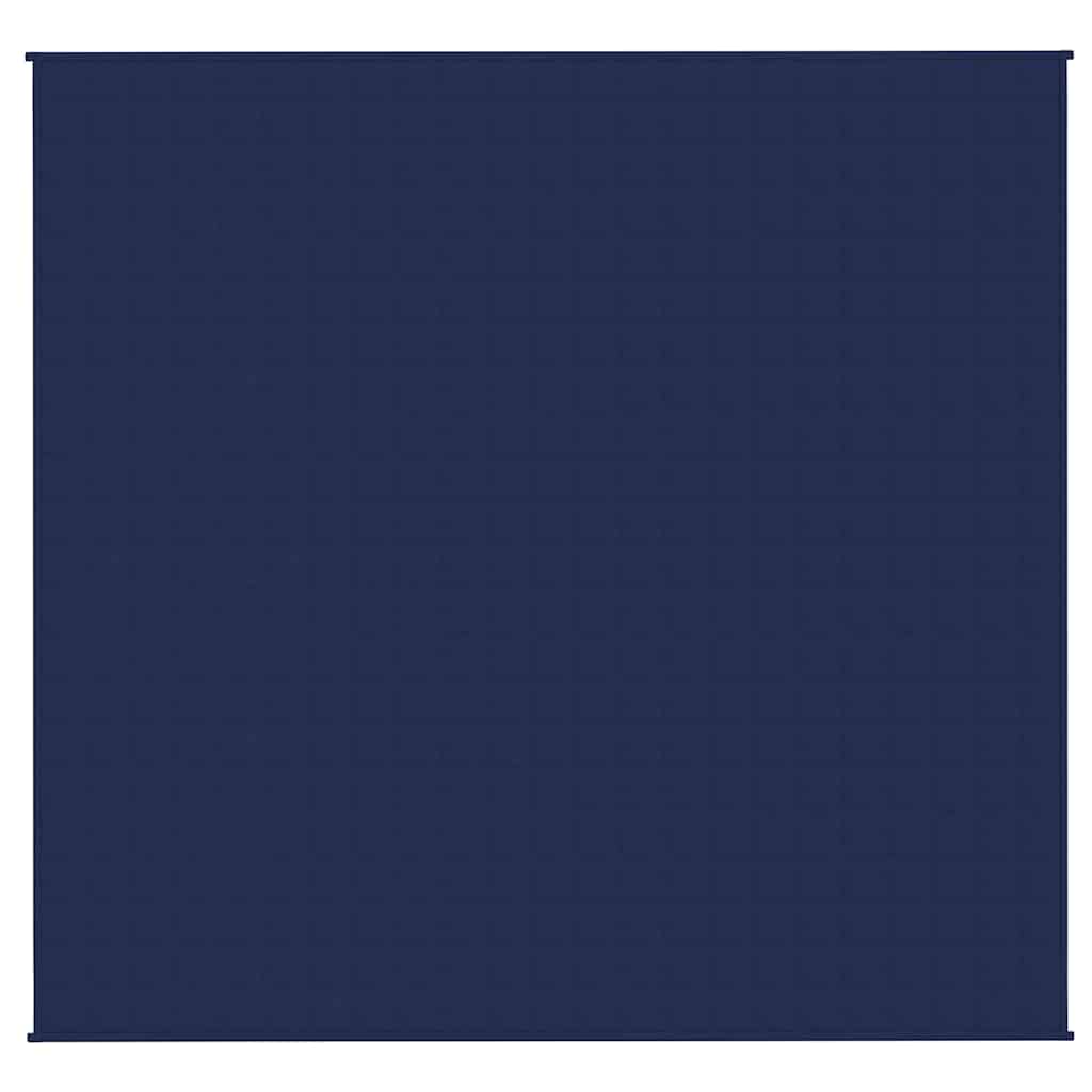 Vidaxx Gewichtsdecke 220x235 cm 11 kg Stoff blau
