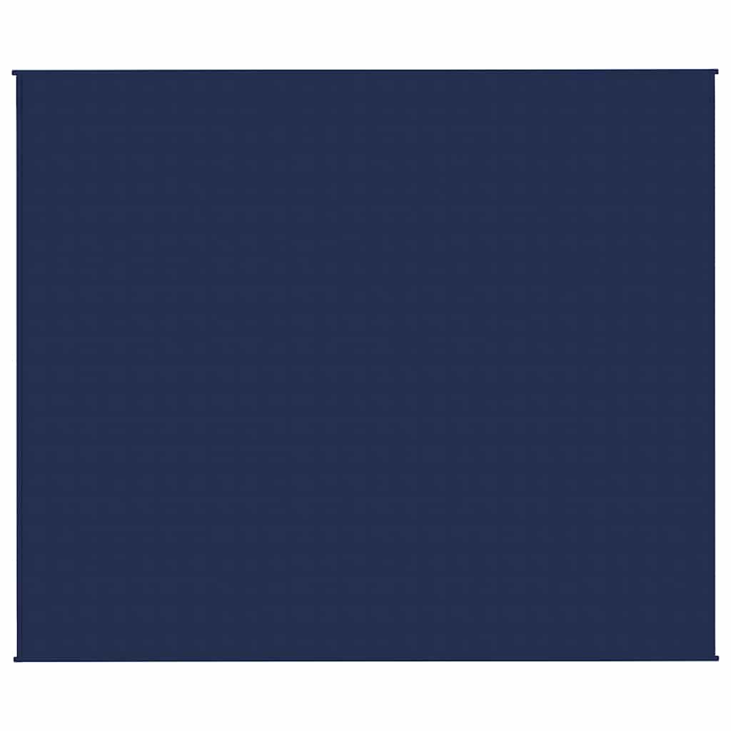 Vidaxx Gewichtsdecke 220x260 cm 15 kg Stoff blau