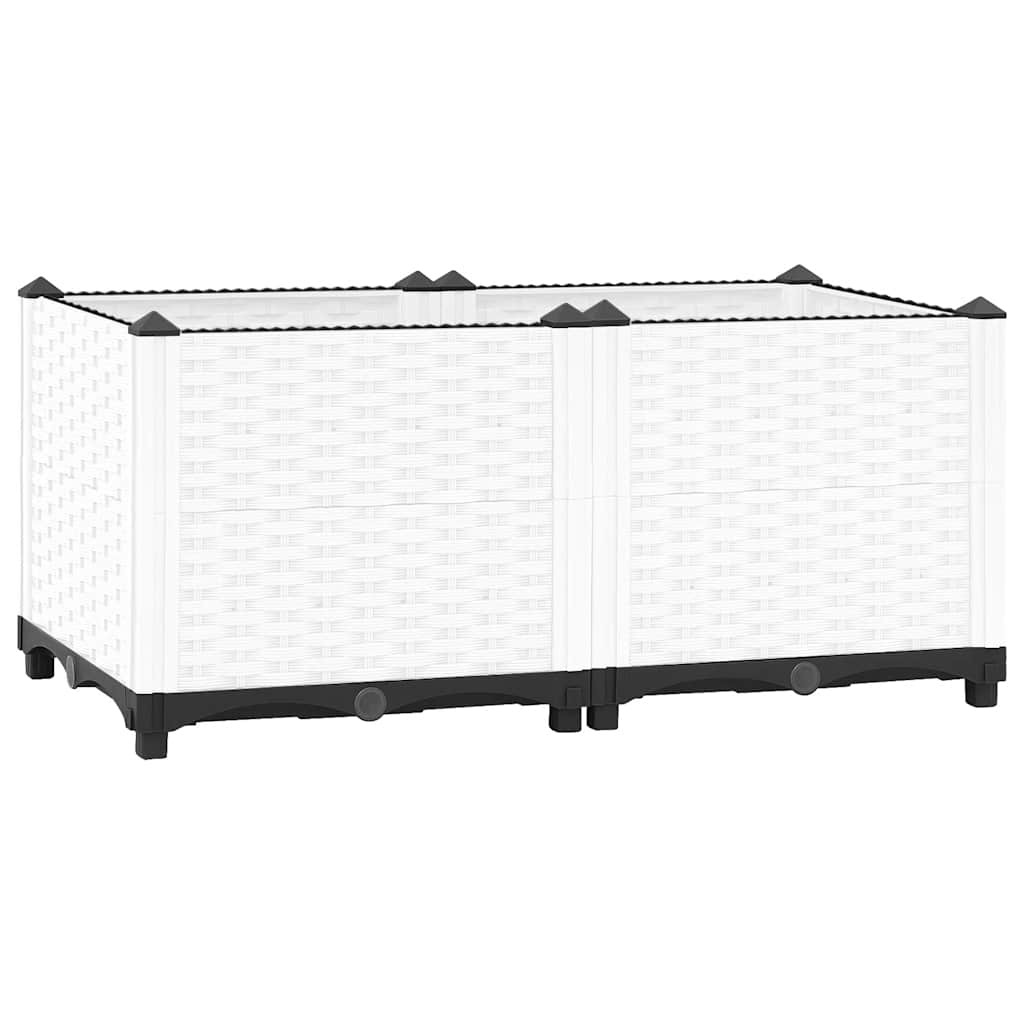 Vidaxx Pflanzgefäß erhöht 80x40x38 cm Polypropylen