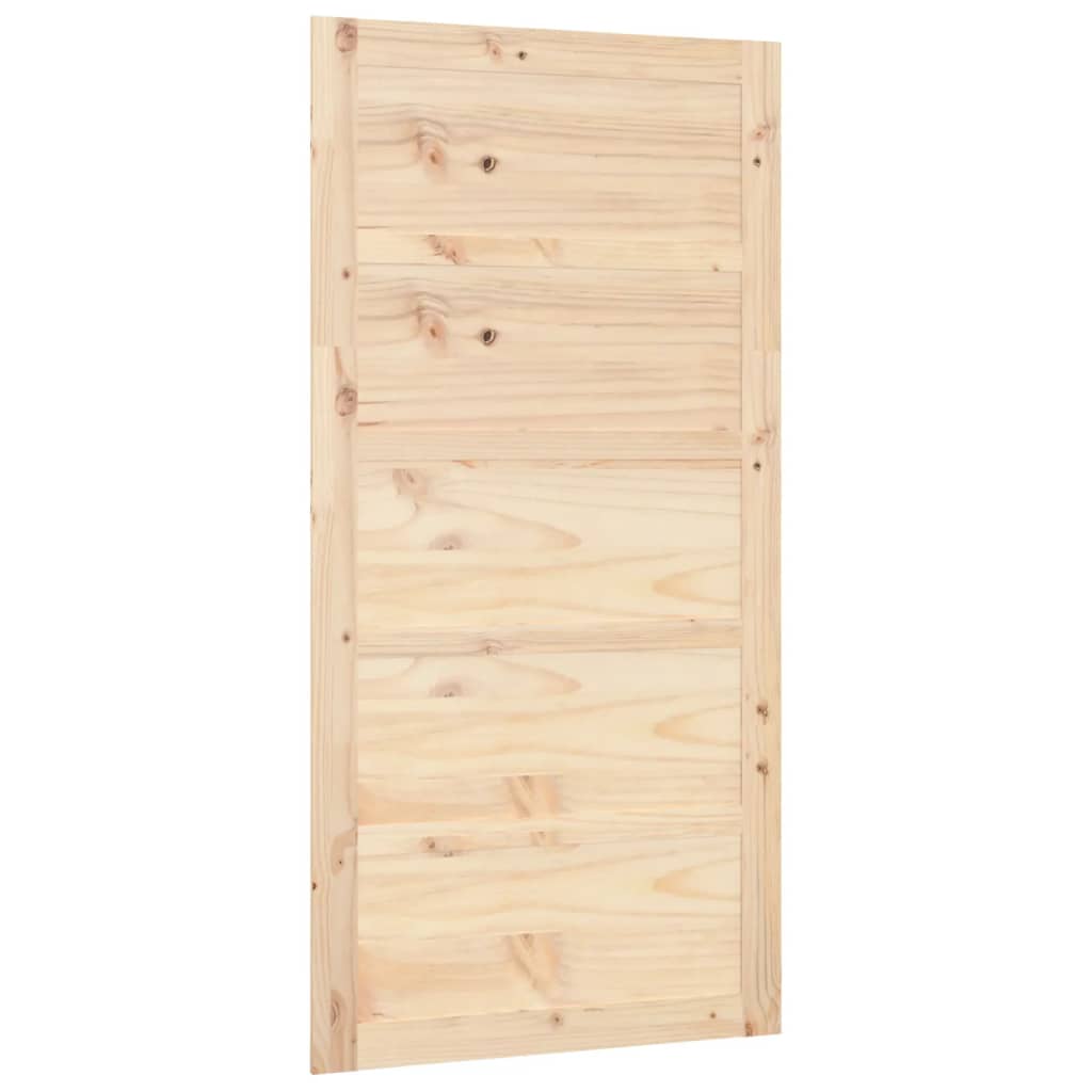 Vidaxx Schiebetür 100x1,8x204,5 cm massives Kiefernholz
